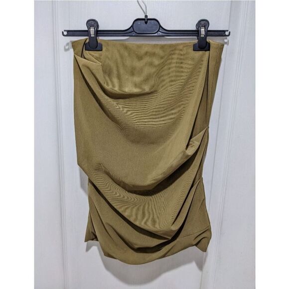 Sandra angelozzi | Ruched Mesh Skirt - Picture 2 of 8